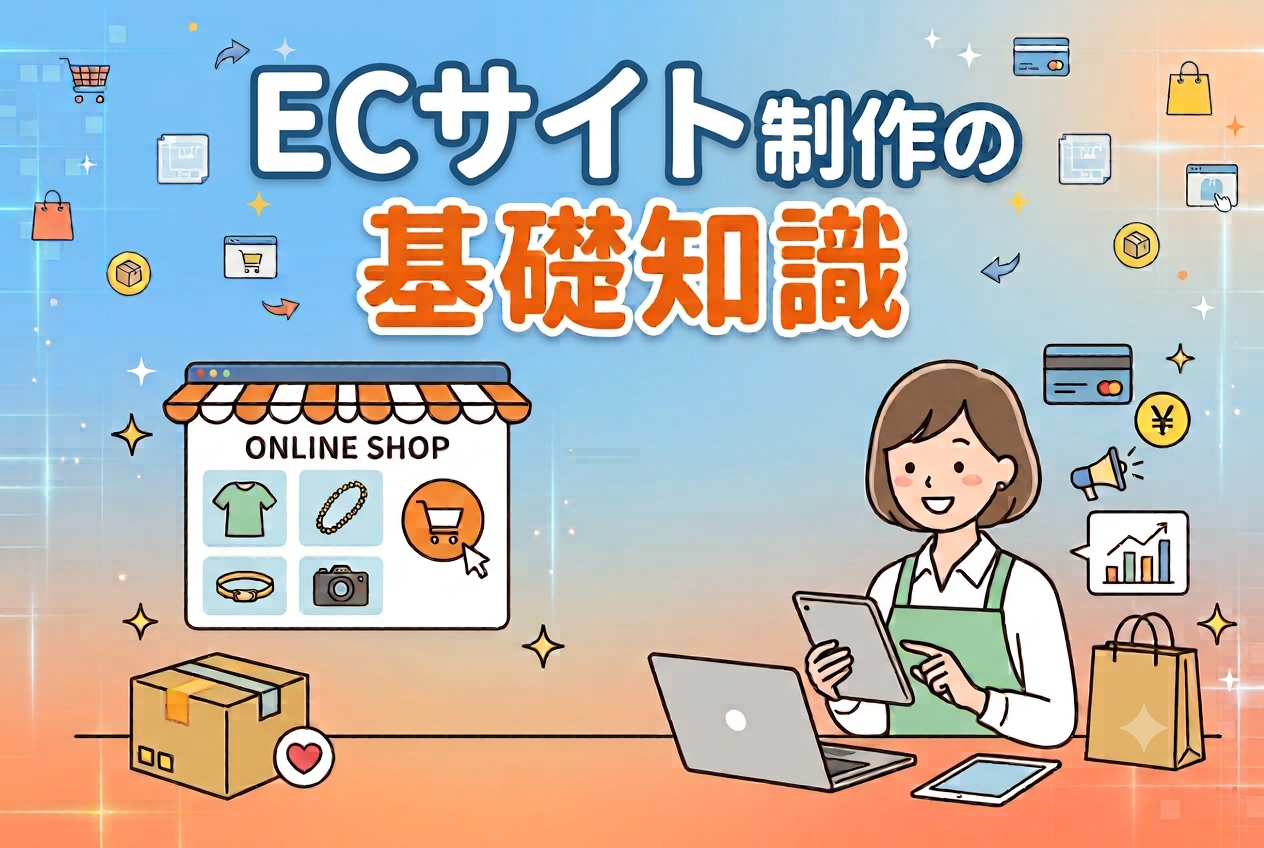 ECサイト制作の基礎知識① - ECサイトとは? –